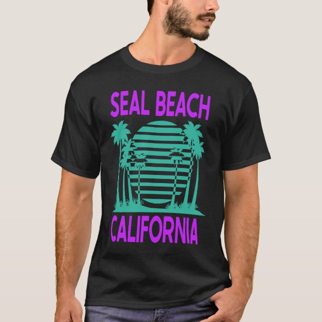 Seal Beach Vacation  1 T-Shirt (Front)