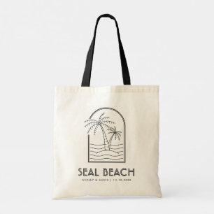 Seal Beach Wedding Weekend Destination Wedding Tote Bag