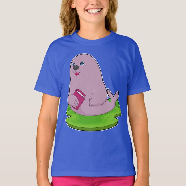 Seal Book T-Shirt (Front)