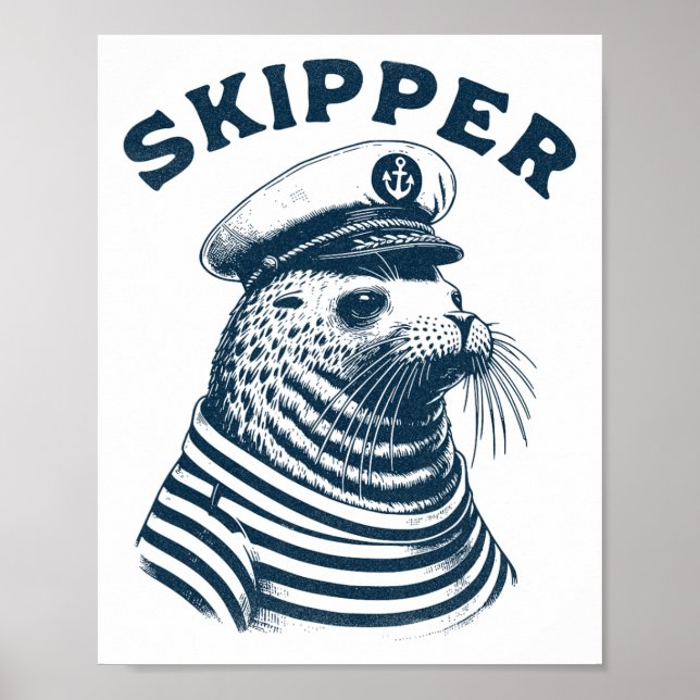 Seal Captain  Poster (Front)