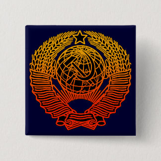 Seal(CCCP) 15 Cm Square Badge