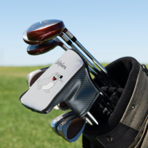 Seal Design Golf Head Cover