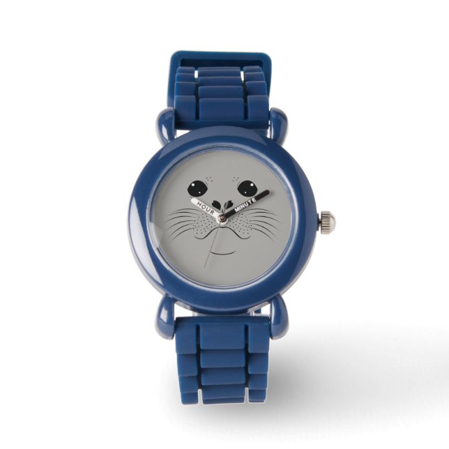 Seal face silhouette watch (Front)