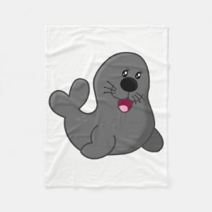 Seal Fleece Blanket