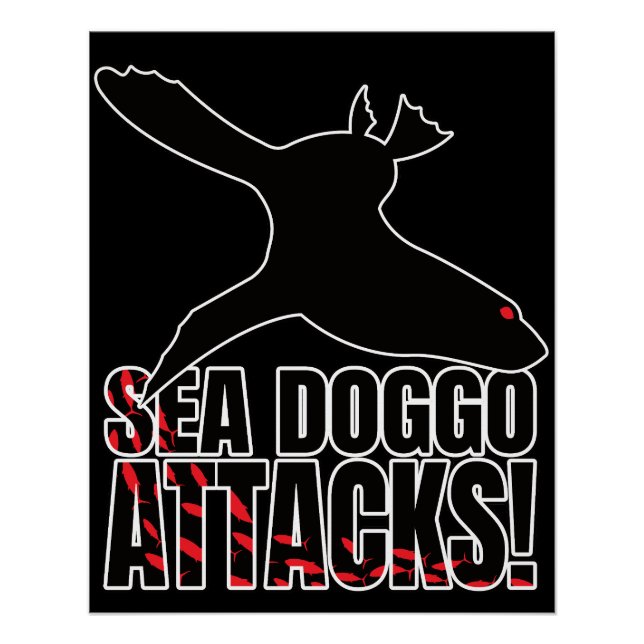 Seal Fur Eared Seals – Otariid Lover Poster (Front)