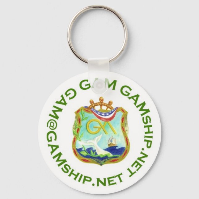 seal green key ring (Front)