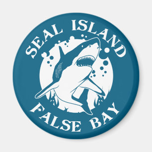 Seal Island False Bay - Scuba Diving With Sharks Magnet