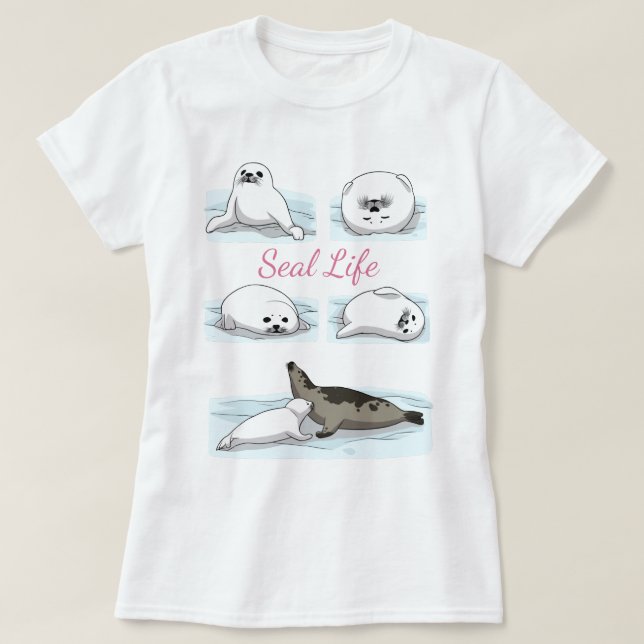 Seal Life T-Shirt (Design Front)