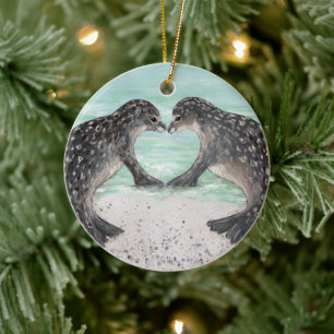 Seal Love Ornament