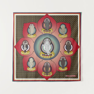 Seal Mandala Tapestry