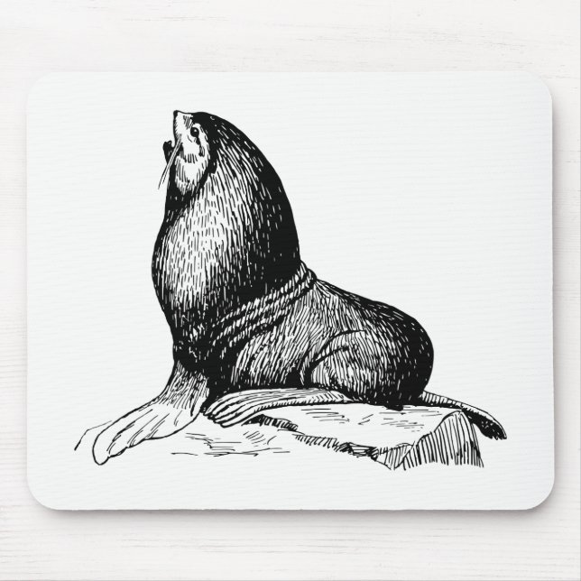 Seal Mouse Mat (Front)
