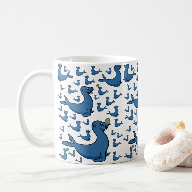 Seal Mug (With Donut)