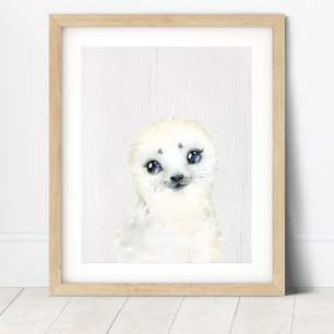 Seal Nursery Art Print