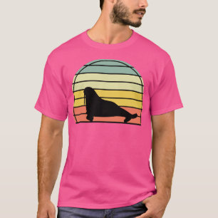 Seal Ocean Animal Zoo Keeper Gift Retro Sea Lion T-Shirt