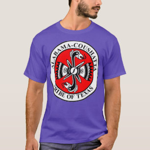 Seal Of Alabamacoushatta Tribe Of Texas Usa TShirt