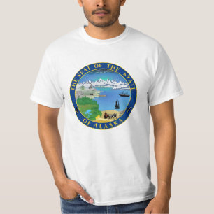 Seal of Alaska State USA T-Shirt