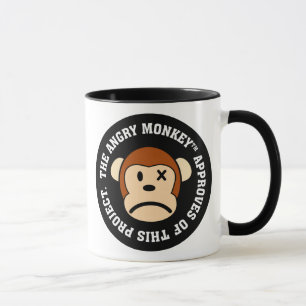 Seal of Approval: Project endorsed by Angry Monkey Mug