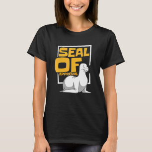Seal Of Approval   Science Nature Biologist Kids B T-Shirt