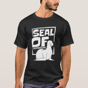 Seal Of Approval  Science Nature Biologist Kids Bi T-Shirt