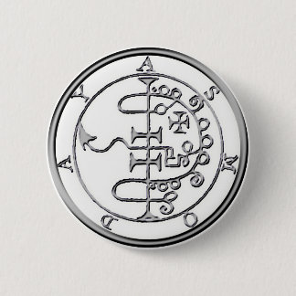 Seal of Asmoday Asmodeus 6 Cm Round Badge