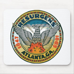 Seal of Atlanta, Georgia Mouse Mat