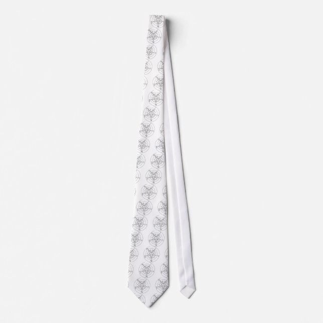 Seal of Baphomet Tie (Front)