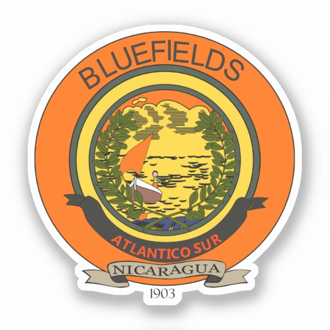 Seal of Bluefields, Nicaragua (Front)