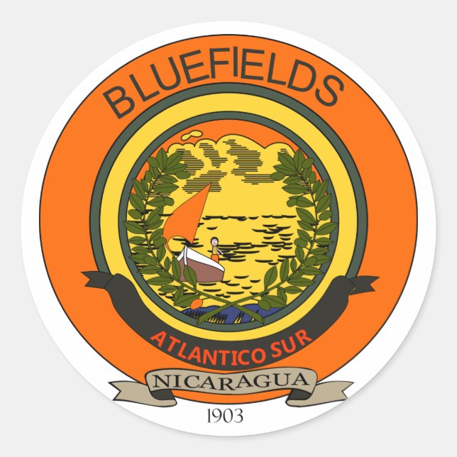Seal of Bluefields, Nicaragua (Front)
