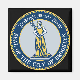 Seal of Brooklyn (Borough in New York City) Magnet