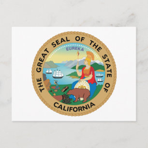 Seal of California Postcard