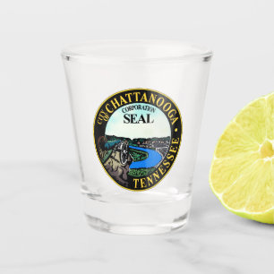 Seal of Chattanooga, Tennessee Shot Glass