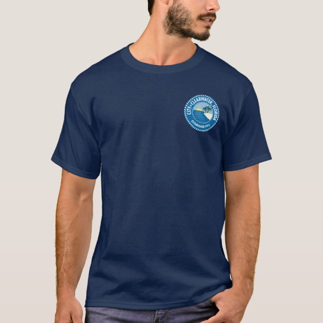 Seal of Clearwater, Florida T-Shirt (Front)