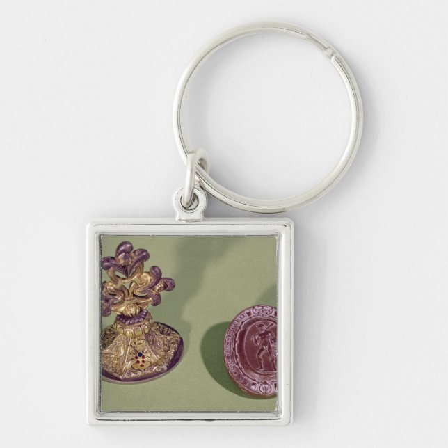 Seal of Cosimo de Medici Key Ring (Front)