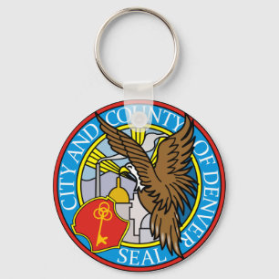 Seal of Denver, Colorado Keychain