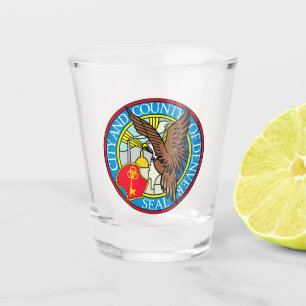 Seal of Denver, Colorado Shot Glass