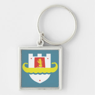 Seal of Durrës, Albania Key Ring