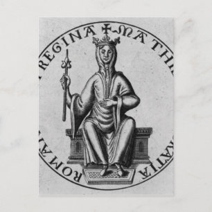 Seal of Empress Matilda Postcard