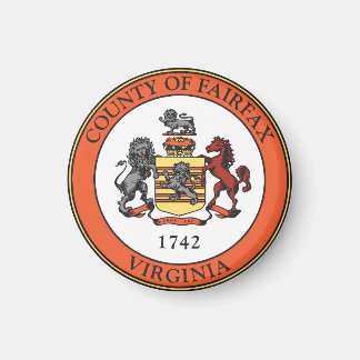 Seal of Fairfax County, Virginia Magnet