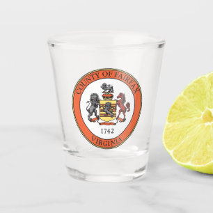 Seal of Fairfax County, Virginia Shot Glass