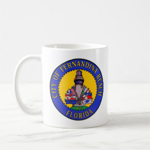 Seal of Fernandina Beach, Florida Coffee Mug