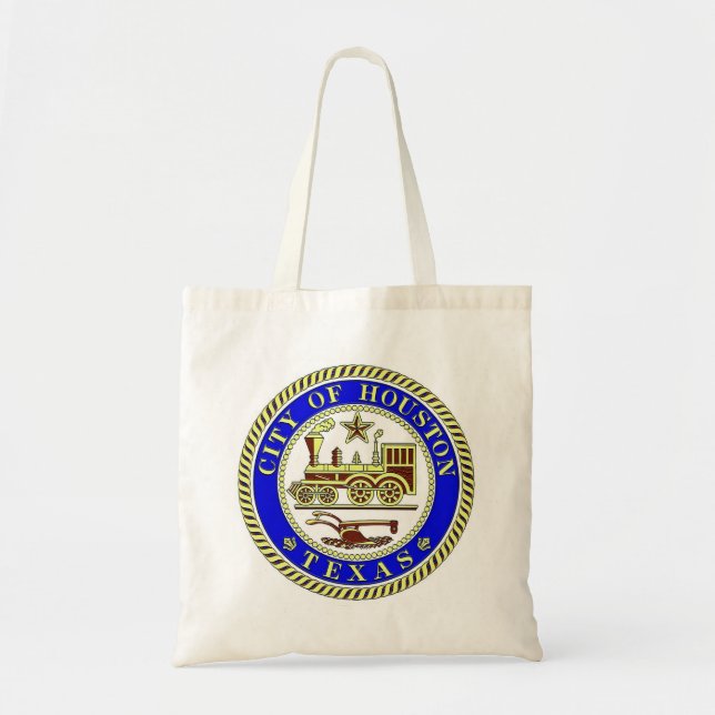 Seal of Houston Tote Bag (Front)
