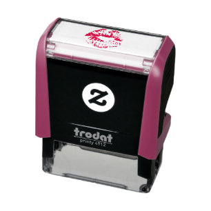 Seal of kiss self-inking stamp