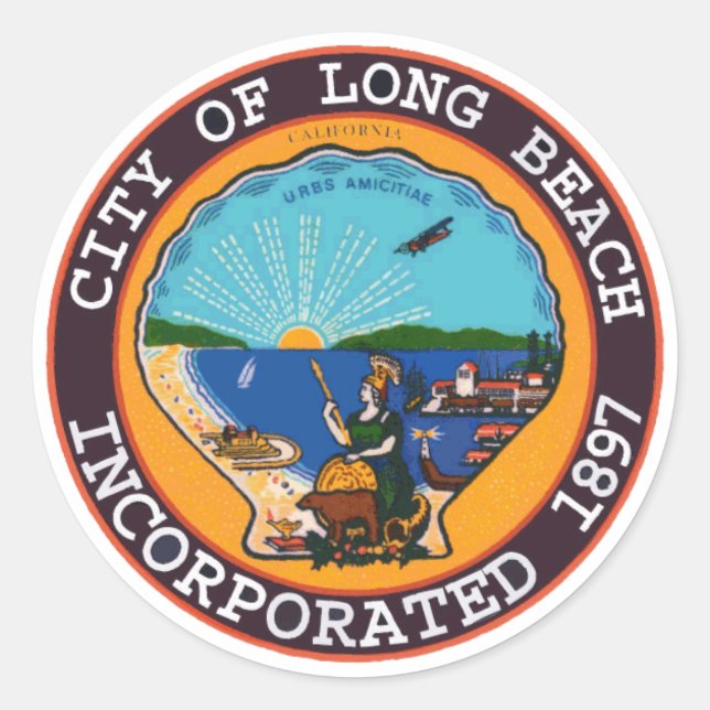 Seal of Long Beach, California (Front)