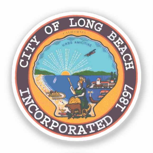 Seal of Long Beach, California (Front)
