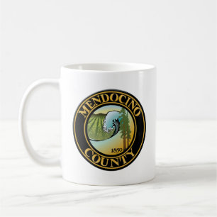 Seal of Mendocino County, California Coffee Mug
