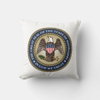 Seal of Mississippi Cushion