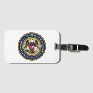 Seal of Mississippi Luggage Tag