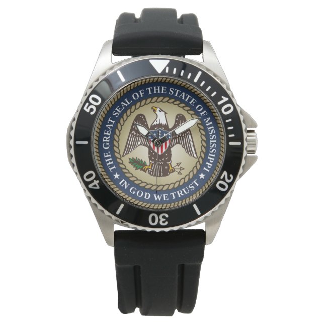Seal of Mississippi (US State) Watch (Front)