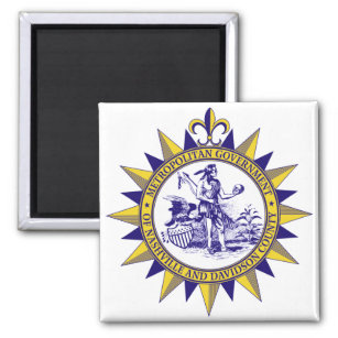 Seal of Nashville (Tennessee) Magnet