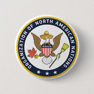 Seal of O.N.A.N. - Infinite Jest 6 Cm Round Badge